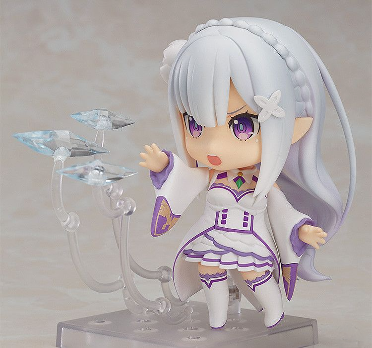 Re:Zero kara Hajimeru Isekai Seikatsu - Emilia - Puck - Nendoroid (#751)