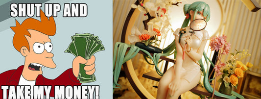 Cover image for blog about whether collecting anime figures is a waste of money