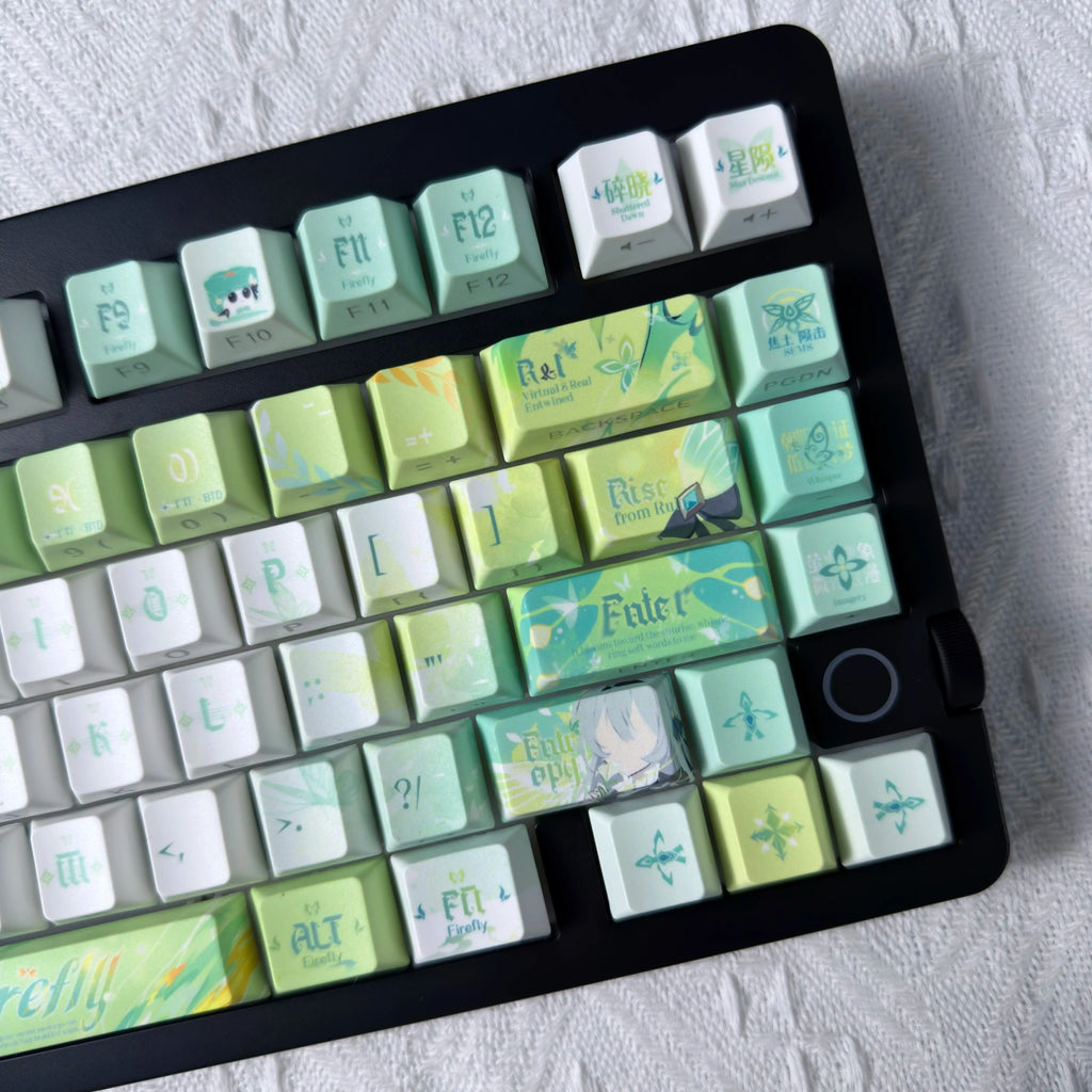 Firefly Impression MOA Profile PBT Side-Translucent Keycap Set