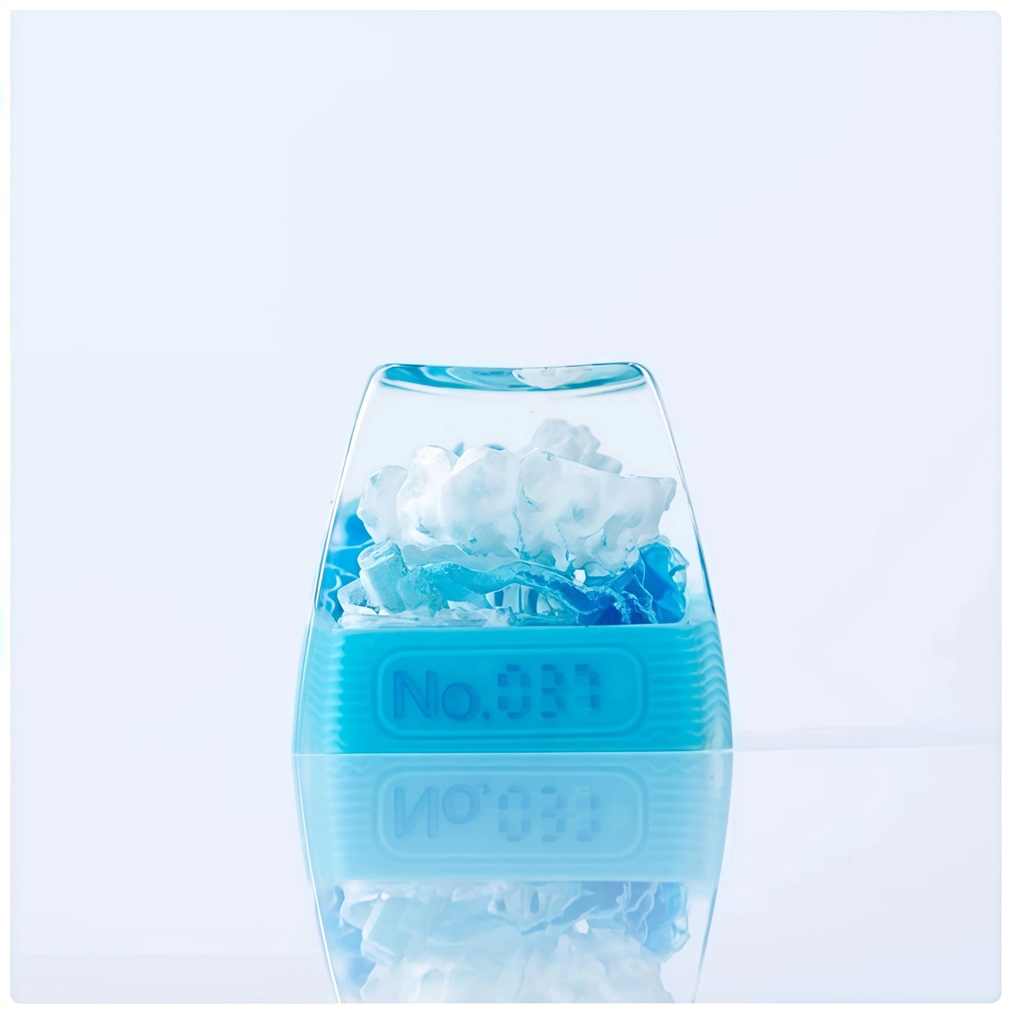 Pokémon "Alolan Vulpix" Artisan Keycap - Crystal Resin Edition