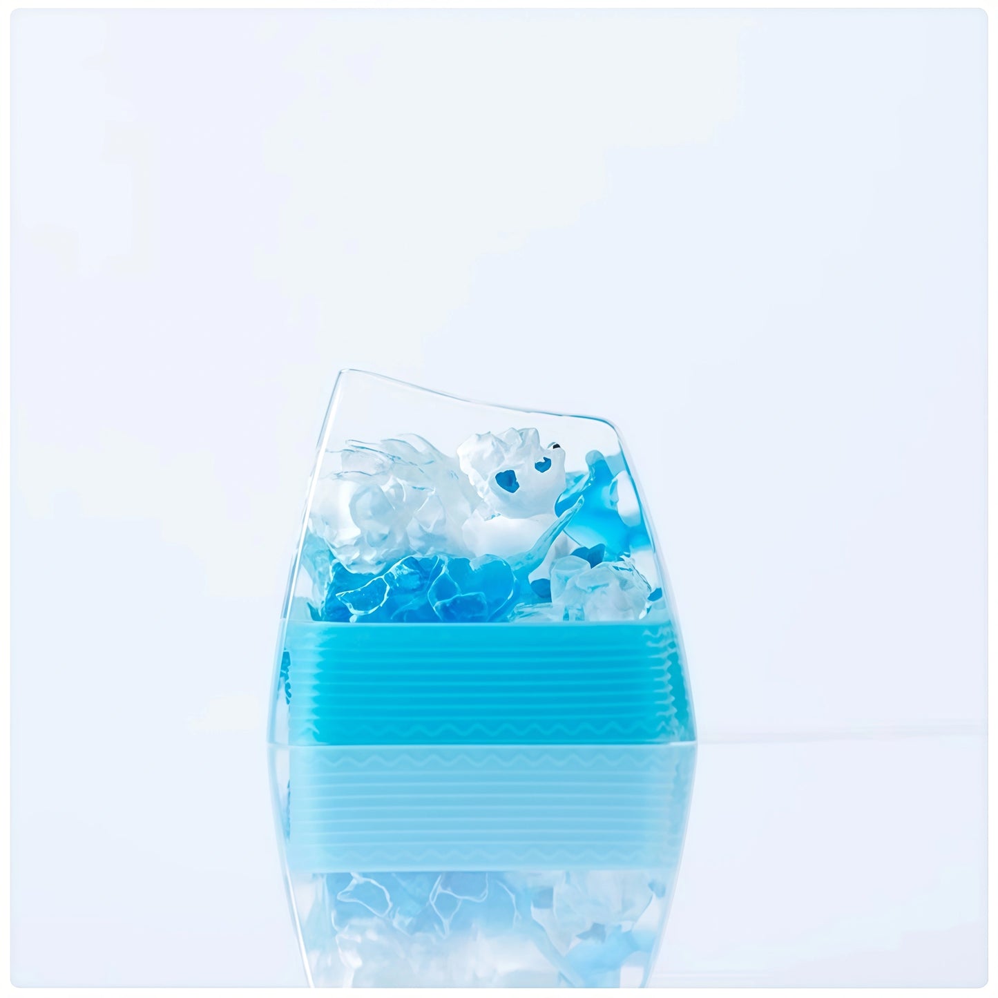 Pokémon "Alolan Vulpix" Artisan Keycap - Crystal Resin Edition