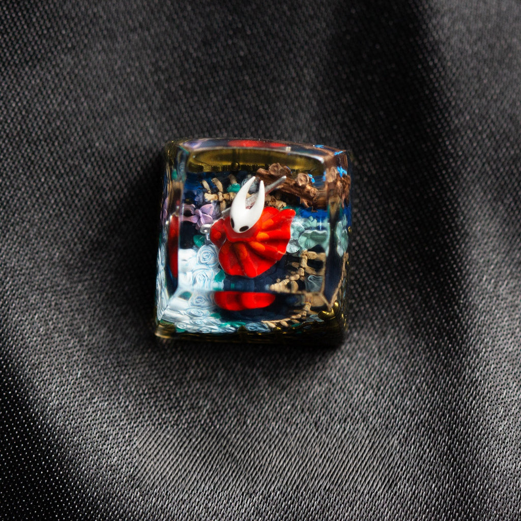 Hollow Knight Hornet Mini Translucent Resin Artisan Keycap – ESC Key