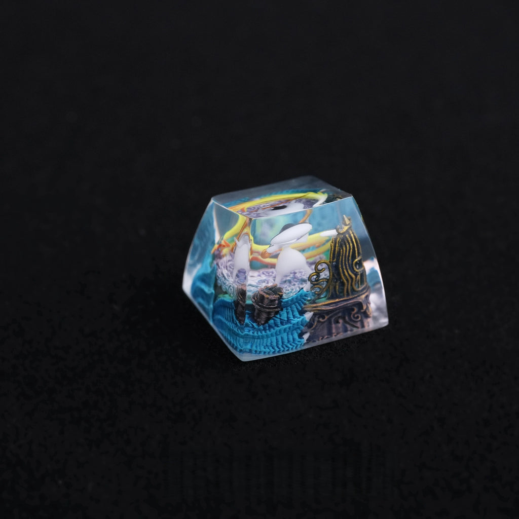 Hollow Knight The Knight Crystal Resin Artisan Keycap – ESC Key