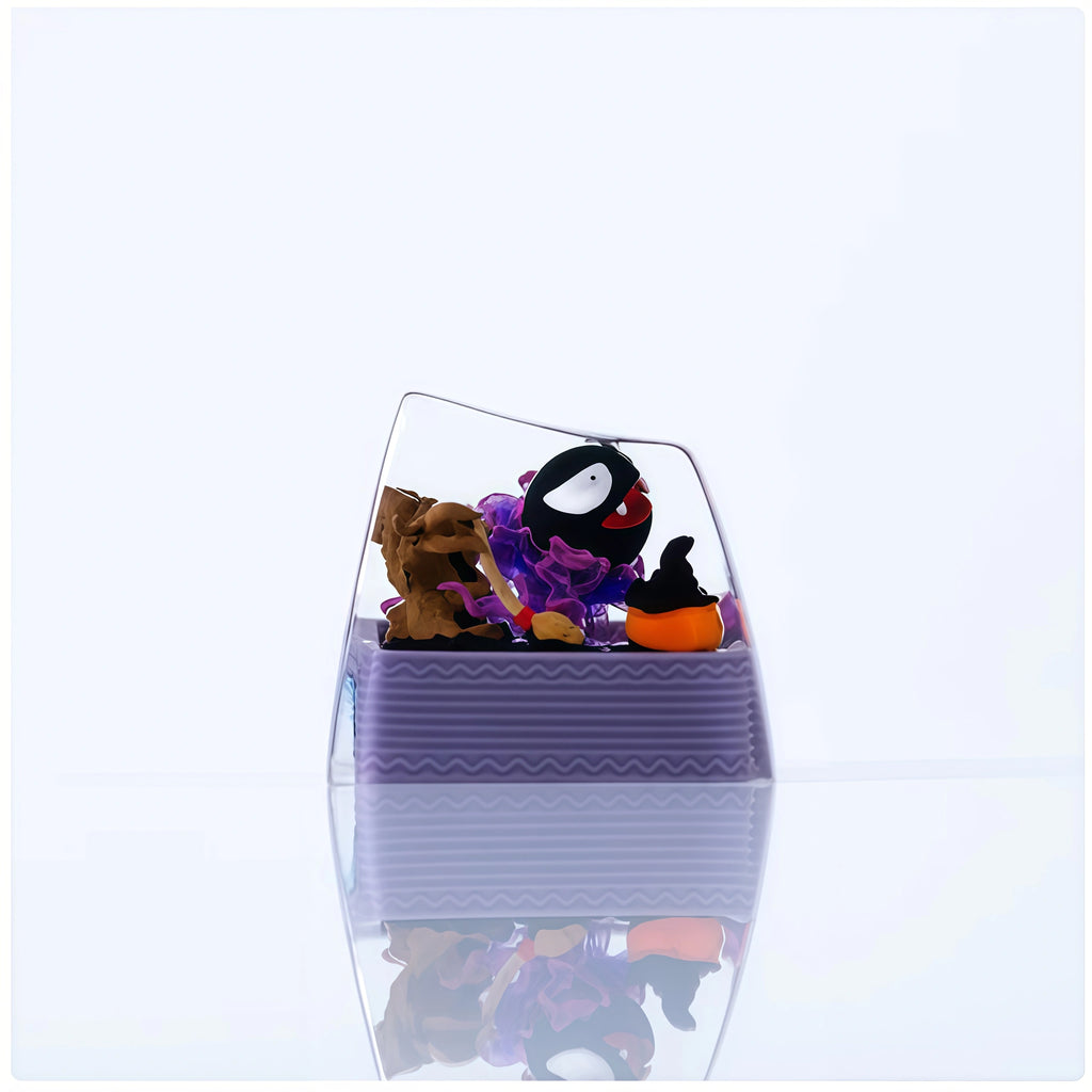 Pokémon Gengar Crystal Resin Artisan Keycap – Orb Edition
