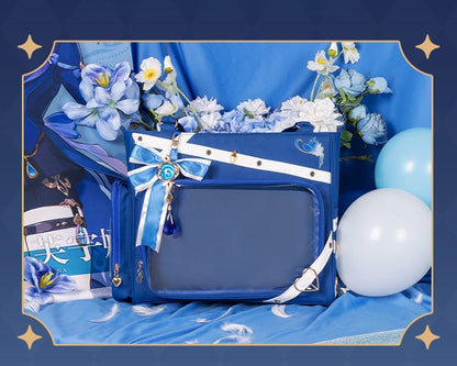 Furina Ita Bag Crossbody – Large Capacity Pin Display Itabag (With Insert Board)