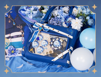 Furina Ita Bag Crossbody – Large Capacity Pin Display Itabag (With Insert Board)