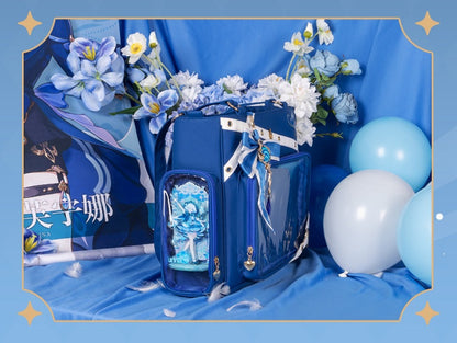 Furina Ita Bag Crossbody – Large Capacity Pin Display Itabag (With Insert Board)