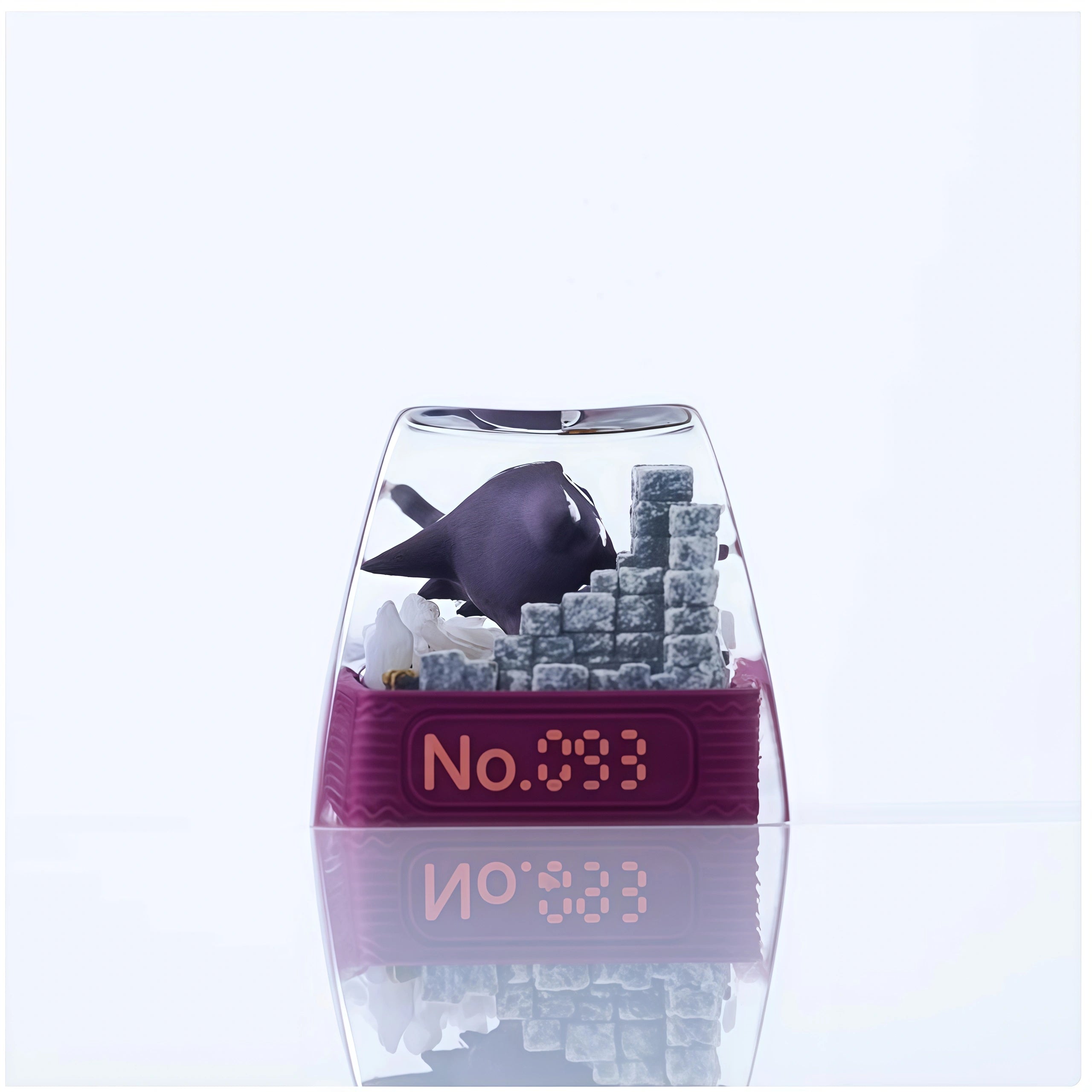 Pokémon Gengar Crystal Resin Artisan Keycap – ESC Key