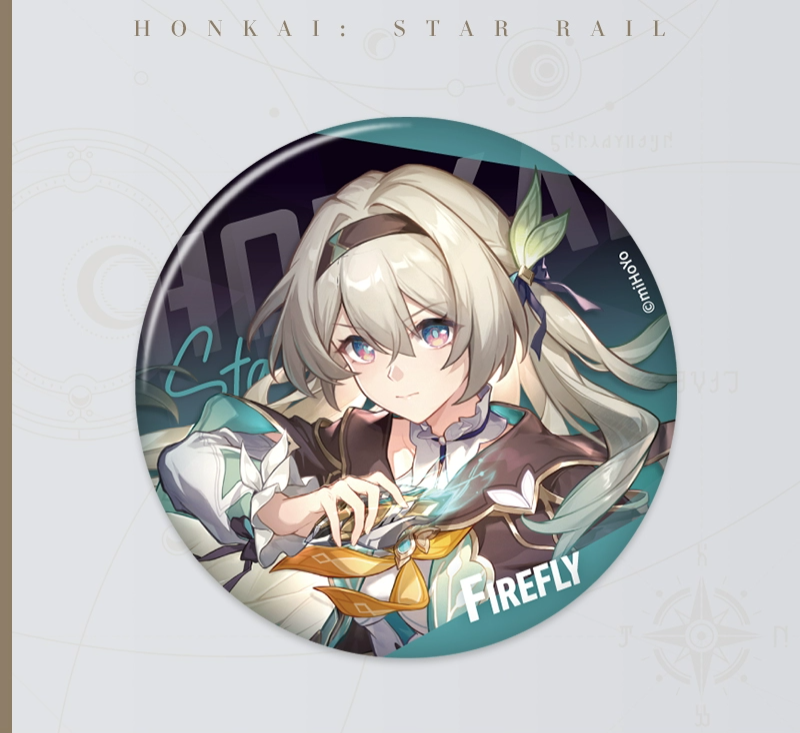 【Honkai: Star RailI】nterstellar Voyage Tinplate Badge Series Vol. 2