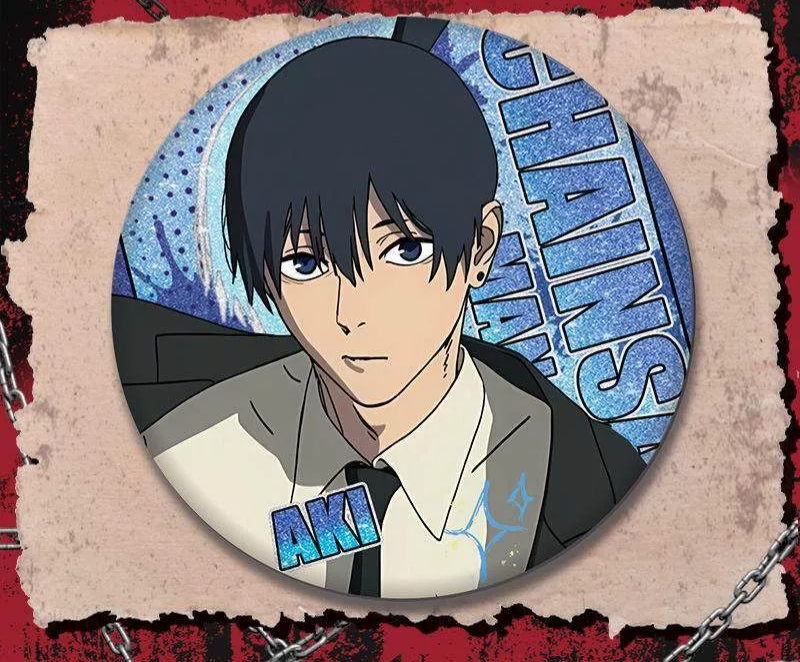 Chainsaw Man Fanmade Button Pin