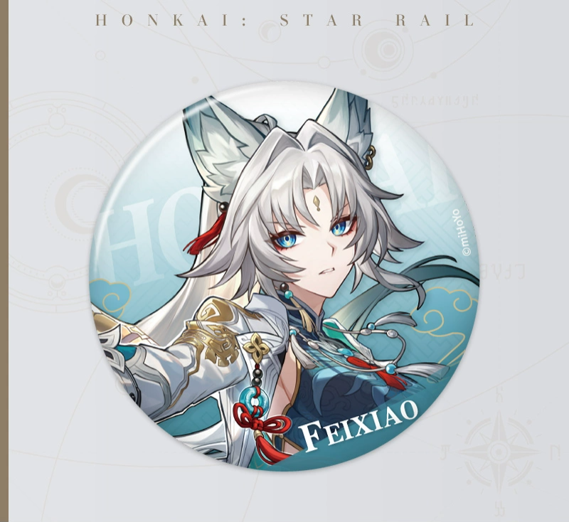 【Honkai: Star RailI】nterstellar Voyage Tinplate Badge Series Vol. 2