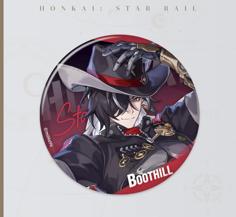 【Honkai: Star RailI】nterstellar Voyage Tinplate Badge Series Vol. 2