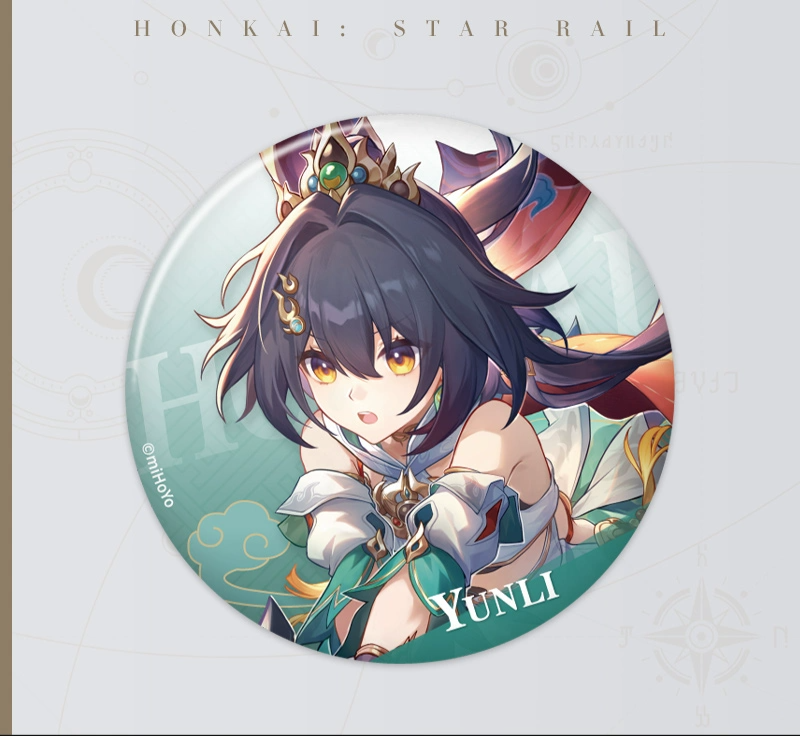 【Honkai: Star RailI】nterstellar Voyage Tinplate Badge Series Vol. 2