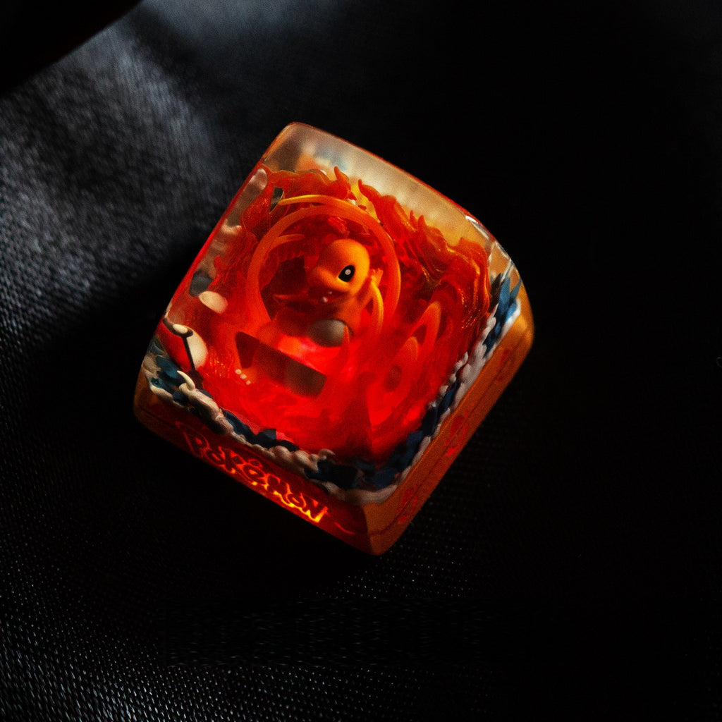 Pokémon Charmander Resin Artisan Keycap – ESC Key