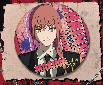 Chainsaw Man Fanmade Button Pin