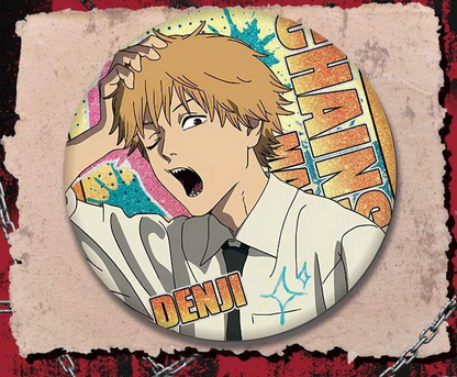 Chainsaw Man Fanmade Button Pin