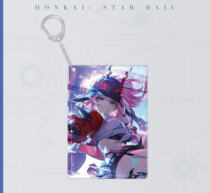 Honkai: Star Rail  Light Cone Series Acrylic Keychain Charm