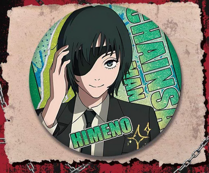 Chainsaw Man Fanmade Button Pin