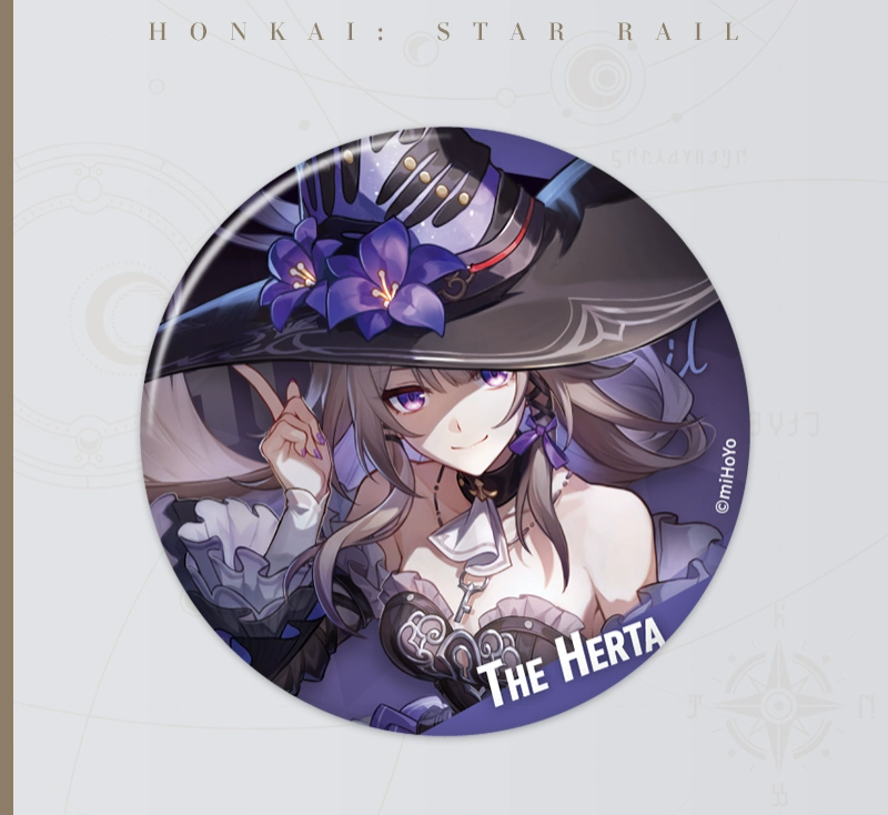 【Honkai: Star RailI】nterstellar Voyage Tinplate Badge Series Vol. 2