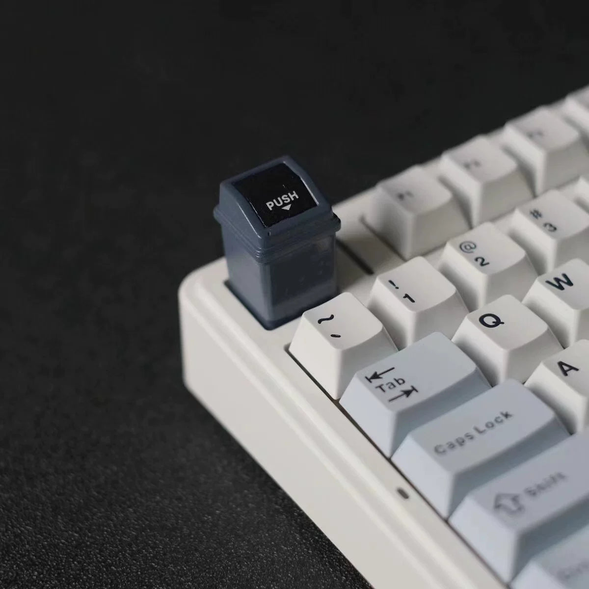 Mini Trash Can Resin Artisan Keycap – ESC Key