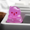 Grape Gummy Bear Translucent Resin Artisan Keycap – ESC Key