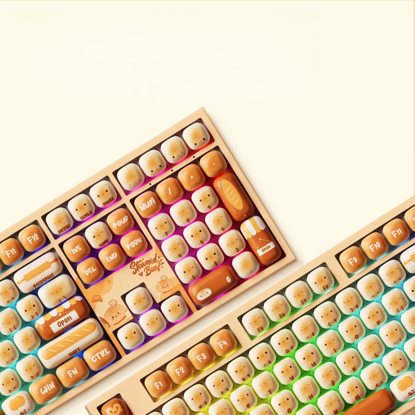 Mantou Park 138-Key MOG Profile PBT Keycap Set