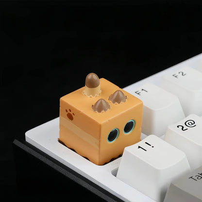Original Series "Cat in a Box" Artisan Keycap