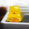 Pineapple Gummy Bear Translucent Resin Artisan Keycap – ESC Key