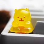 Pineapple Gummy Bear Translucent Resin Artisan Keycap – ESC Key