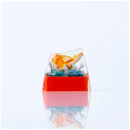 Pokémon "Magikarp" Artisan Keycap - Crystal Resin Edition