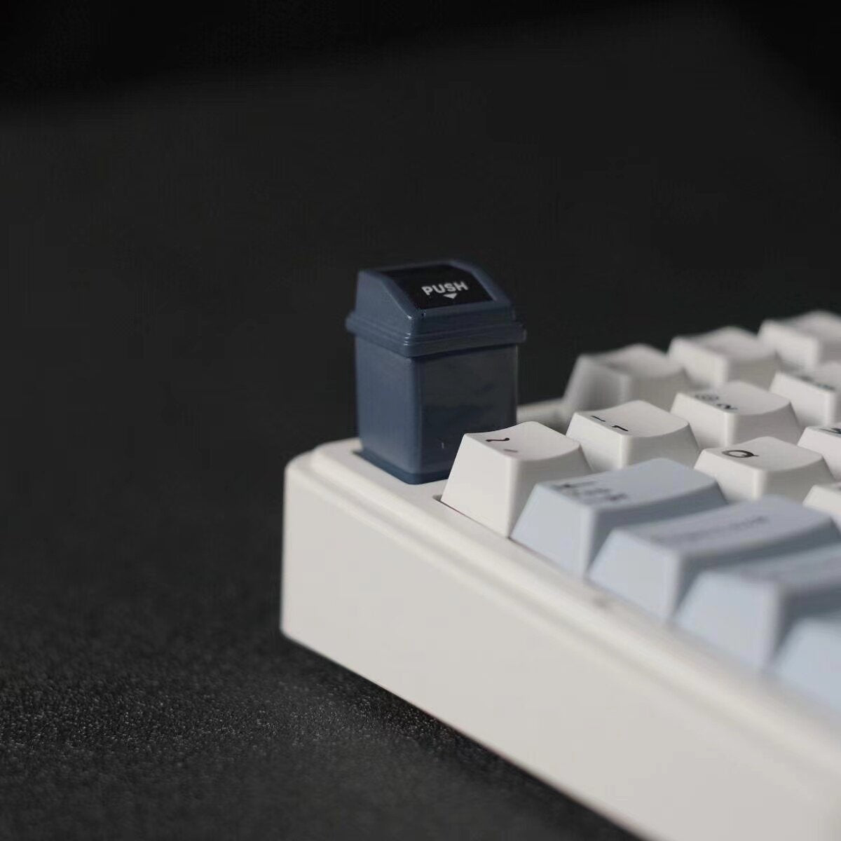 Mini Trash Can Resin Artisan Keycap – ESC Key