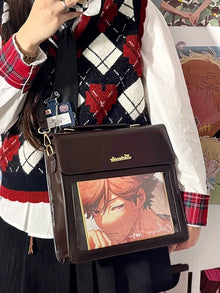 Japanese-Style Lolita JK PU Itabag Satchel