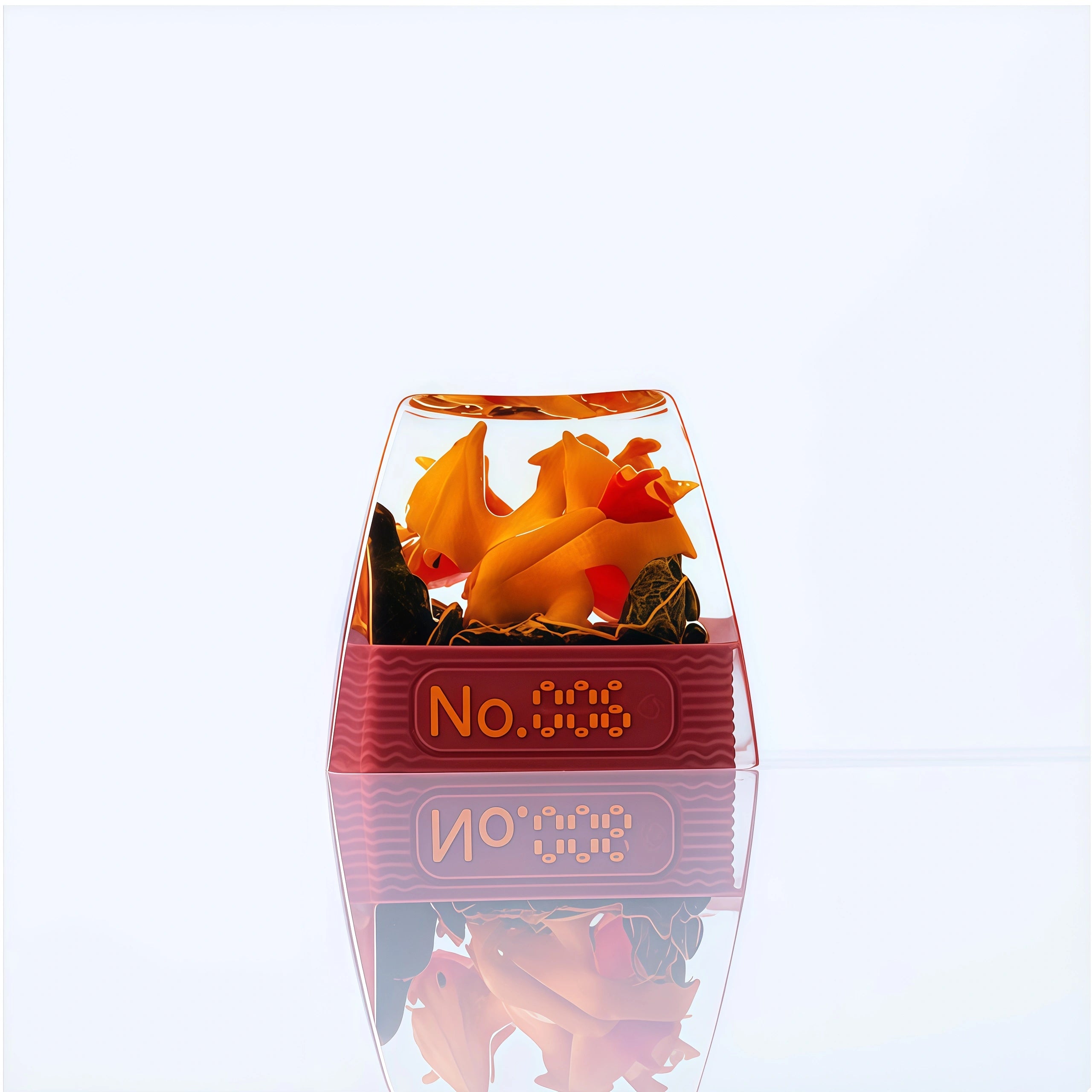 Pokémon Charizard Translucent Resin Artisan Keycap – ESC Key