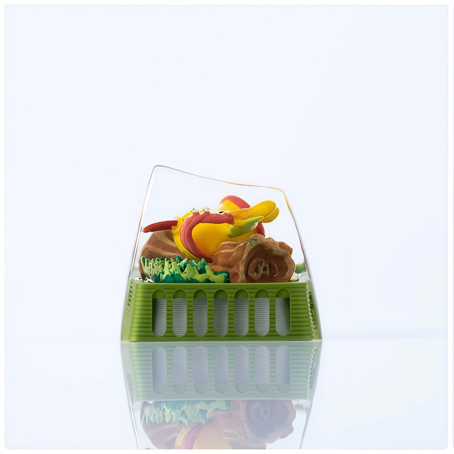 Pokémon "Weepinbell" Artisan Keycap - Crystal Resin Edition