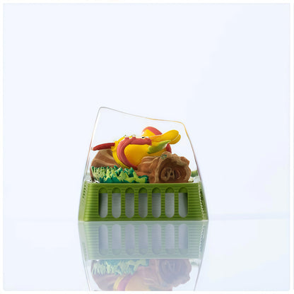 Pokémon "Weepinbell" Artisan Keycap - Crystal Resin Edition