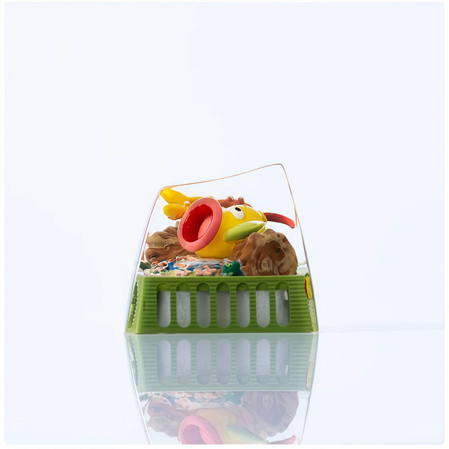 Pokémon "Weepinbell" Artisan Keycap - Crystal Resin Edition