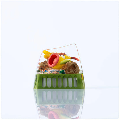 Pokémon "Weepinbell" Artisan Keycap - Crystal Resin Edition