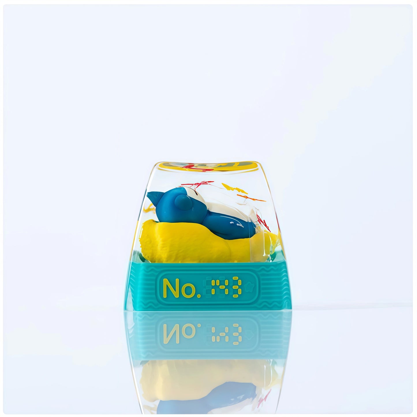 Pokémon "Snorlax" Artisan Keycap - Crystal Resin Edition