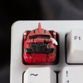 Mobile Suit Gundam Zaku II Red “Crying” Resin Artisan Keycap – ESC Key