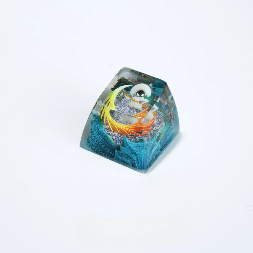 Hollow Knight The Knight Crystal Resin Artisan Keycap – ESC Key