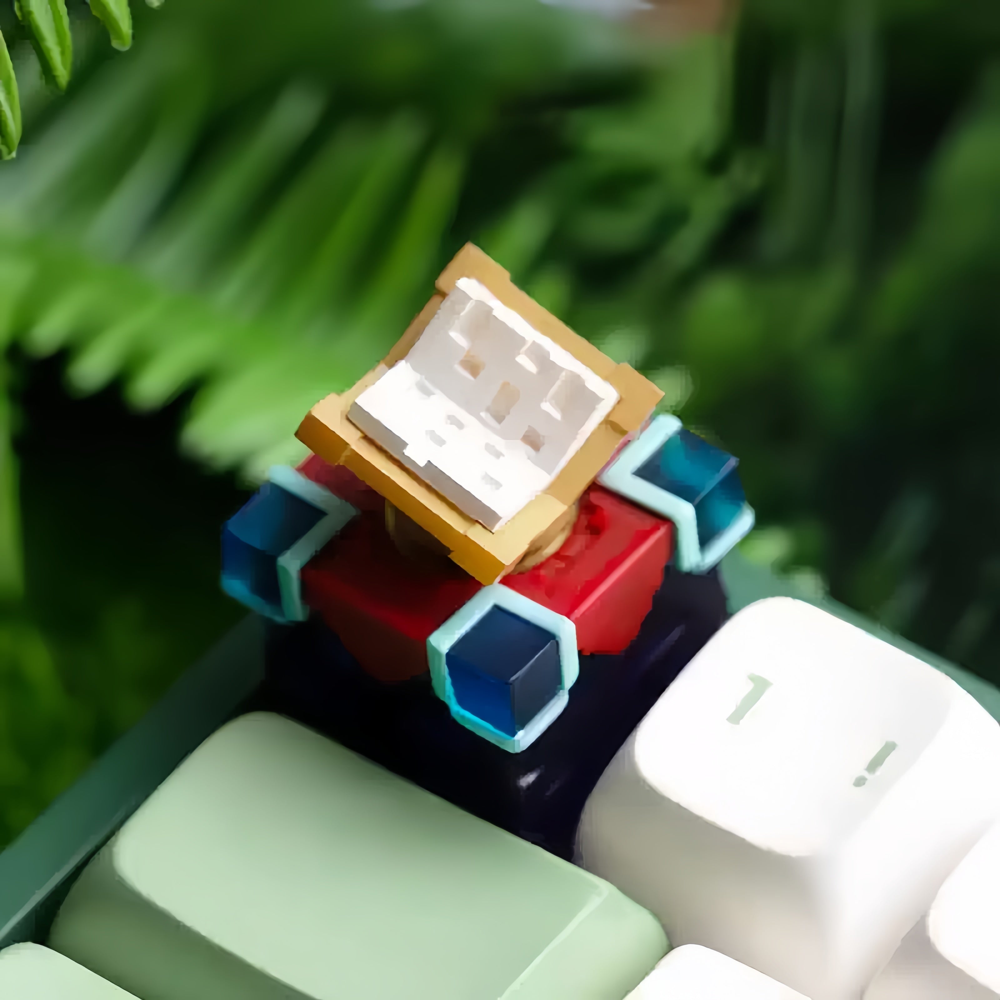 Minecraft Enchantment Table Translucent Resin Artisan Keycap – ESC Key