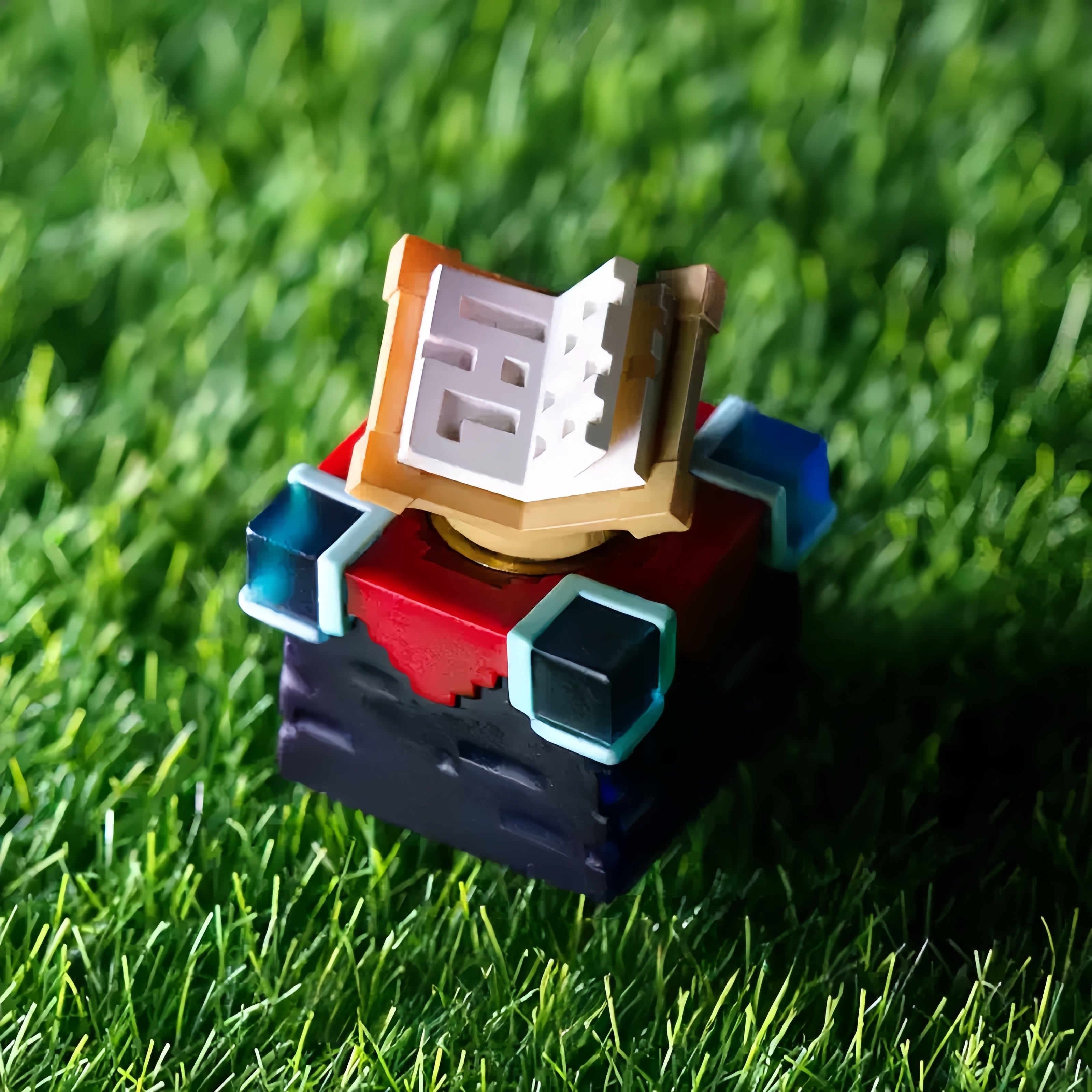 Minecraft Enchantment Table Translucent Resin Artisan Keycap – ESC Key