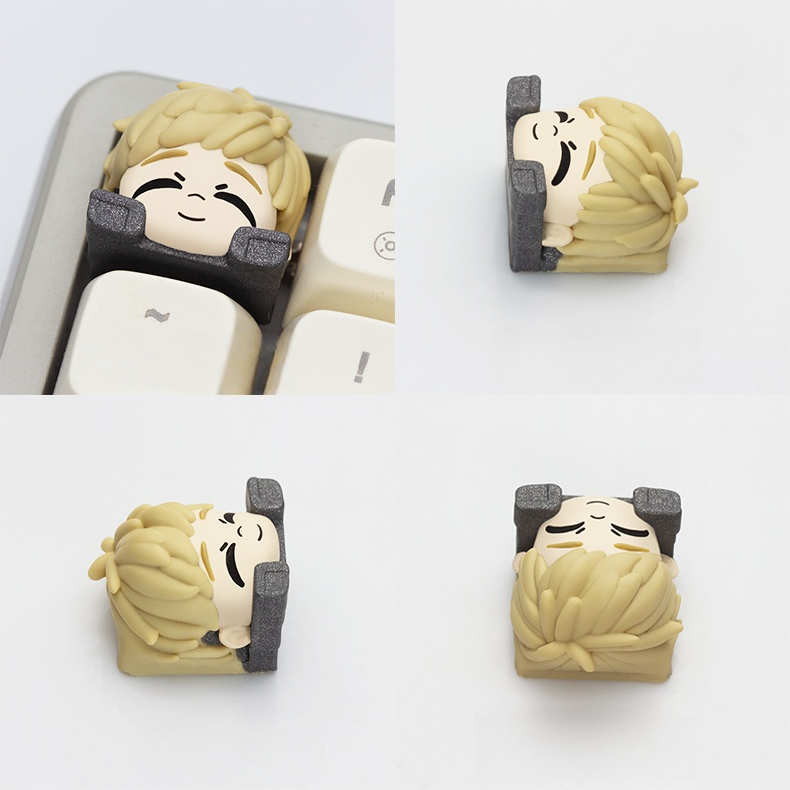 Delicious in Dungeon Laios Resin Artisan Keycap – ESC Key