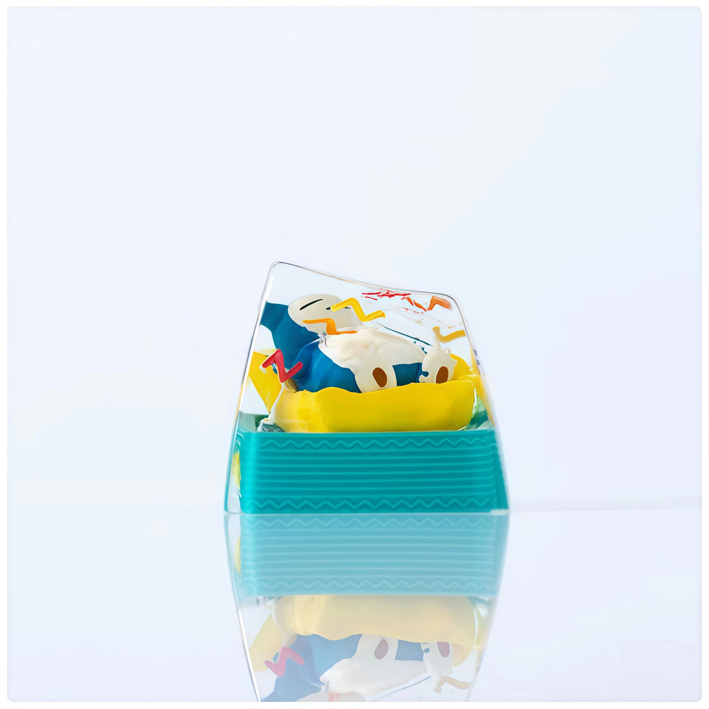 Pokémon Snorlax Crystal Resin Artisan Keycap – ESC Key