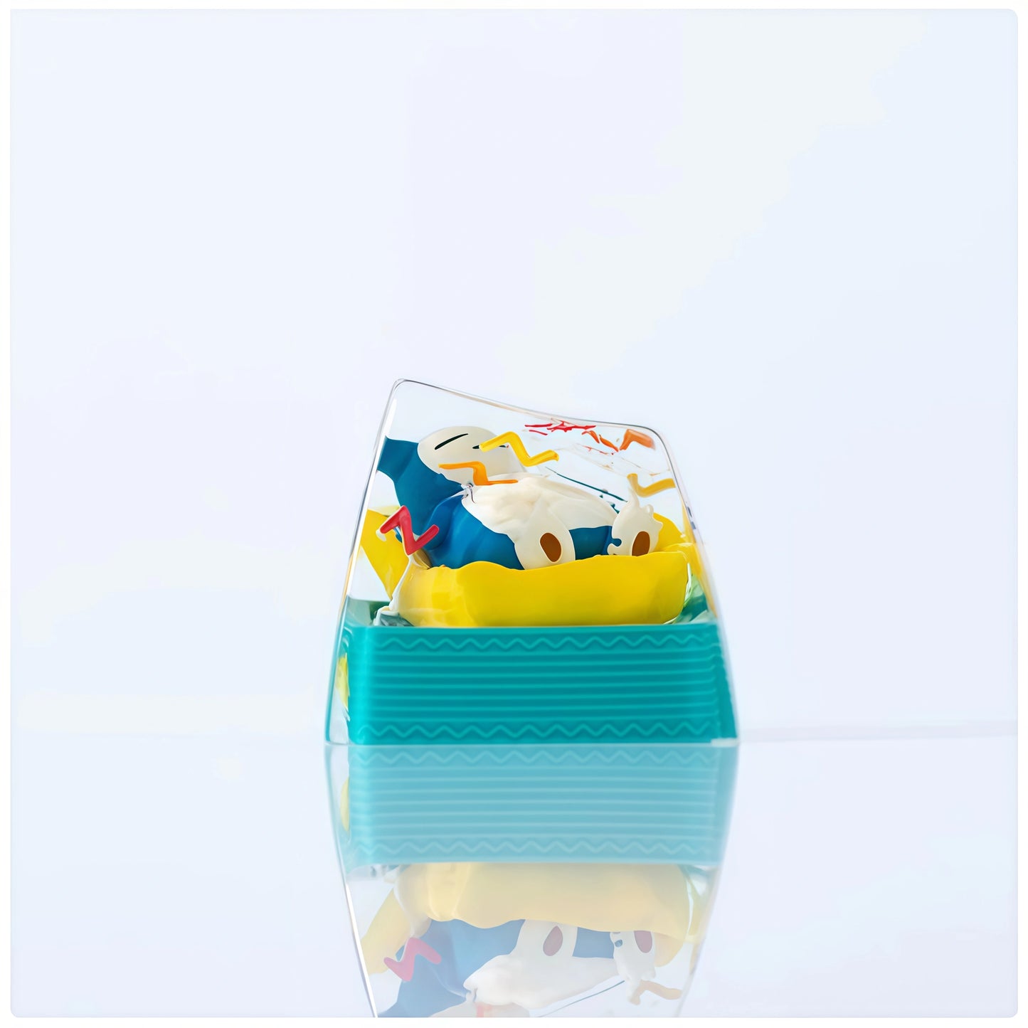 Pokémon "Snorlax" Artisan Keycap - Crystal Resin Edition