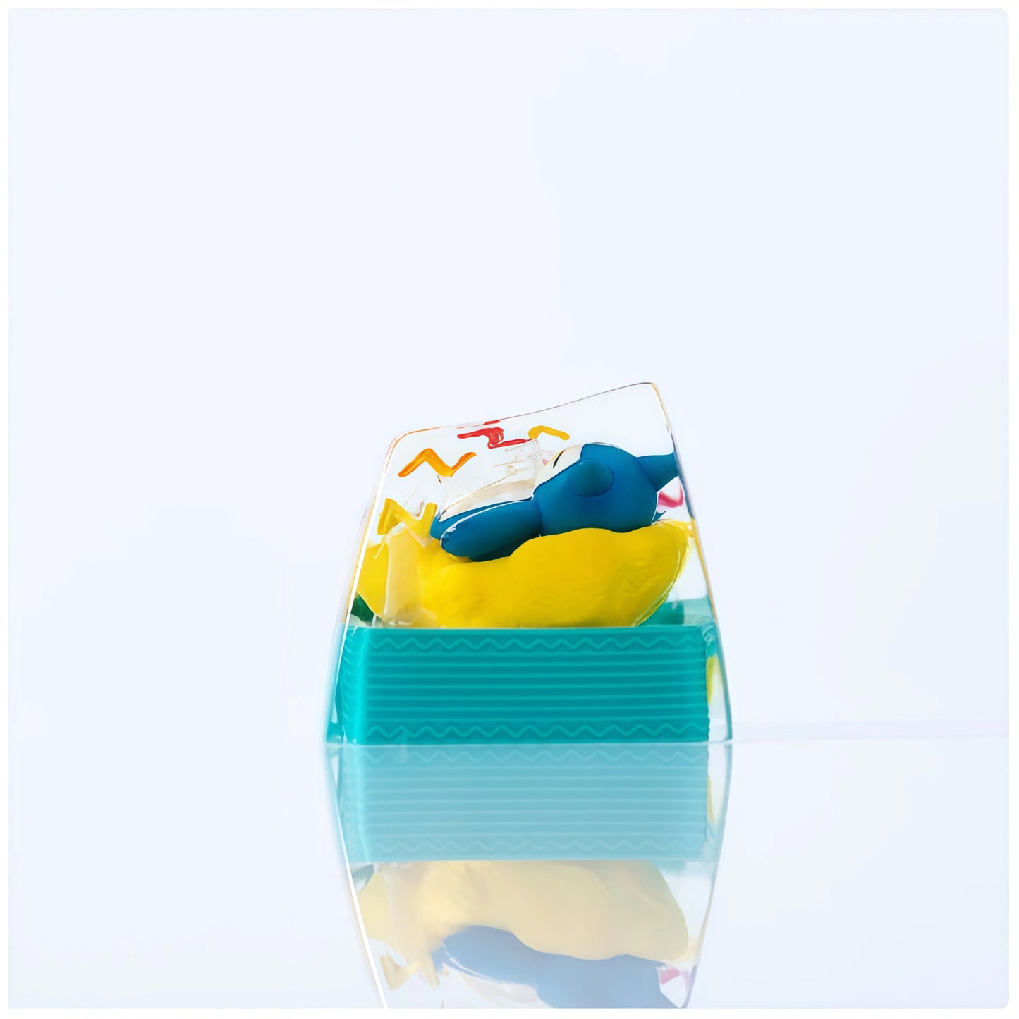 Pokémon "Snorlax" Artisan Keycap - Crystal Resin Edition