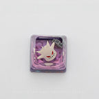 Pokémon Gengar Crystal Resin Artisan Keycap – White Edition