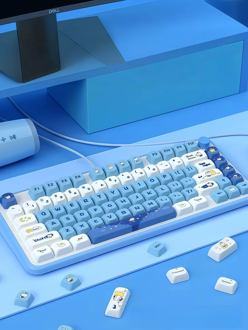 Goodnight Bear MOT Profile Dye-Sub Keycap Set