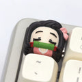 Demon Slayer Nezuko Kamado Resin Artisan Keycap – ESC Key