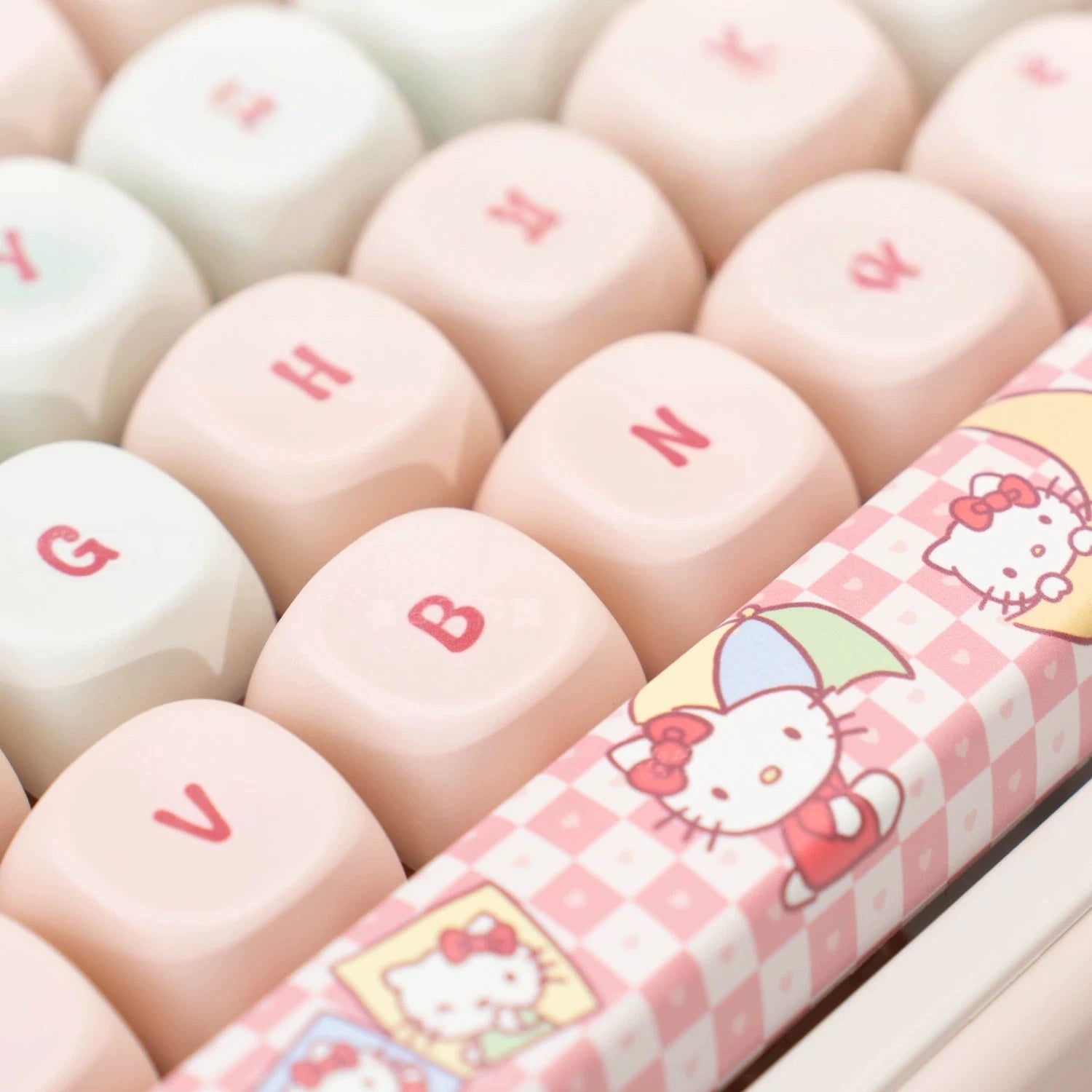 Hello Kitty MOA Profile PBT Keycap Set